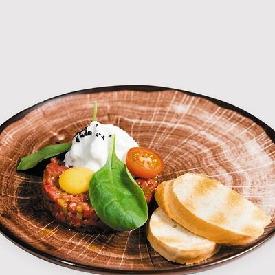 Тартар из говядины в Самое популярное кафе по цене 220