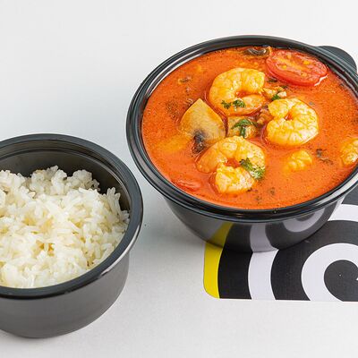 Том ям с морепродуктами в Wok Lagman по цене 3850 ₸