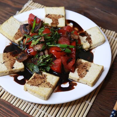 Тофу с грибами в Кым-Ган-Сан по цене 3500 ₸