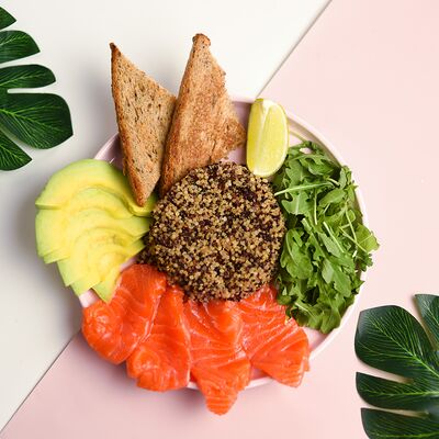 Завтрак с лососемв Pokemania по цене 919 ₽