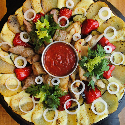 Садж на компанию в Grill Vino & Хачапури по цене 3100 ₽