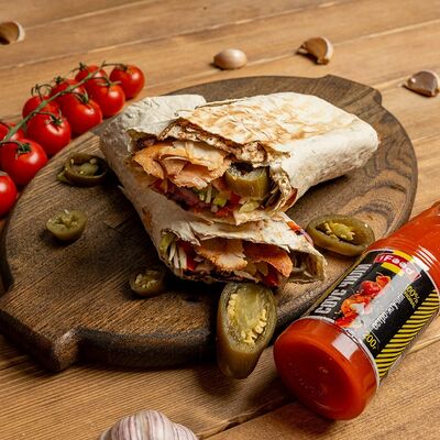 Атом донер с курицей в НАШ Шеф Донер по цене 459 ₽