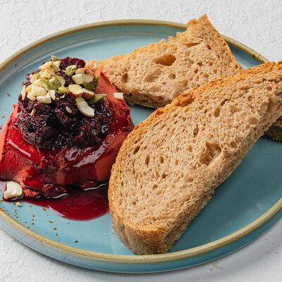 Паштет из куриной печени с чатни из вишни в Узоры по цене 690 ₽