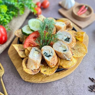 Рулет Урама с курицей в Чайхана Азия Базар по цене 698