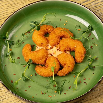 Тигровые креветки в хрустящей панировке в Top Hop по цене 660 ₽