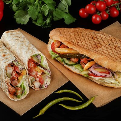 Шаурма острая в Qutabs кафе по цене 290 ₽