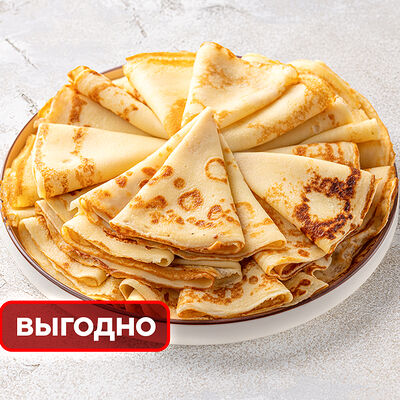 Большая стопка блинчиков домашних в Шоколадница по цене 1000 ₽