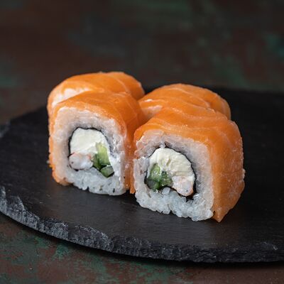 Филадельфия с креветкой в Акрополь по цене 485 ₽