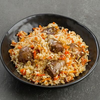 Плов с говядиной в Дагестанская кухня ГОРНЫЙ ЧАЙХАЛЯЛЬ по цене 485 ₽