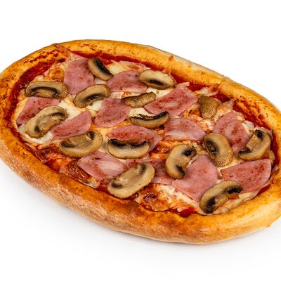 Пицца с ветчиной и грибами в Гриль Хаус по цене 984 ₽
