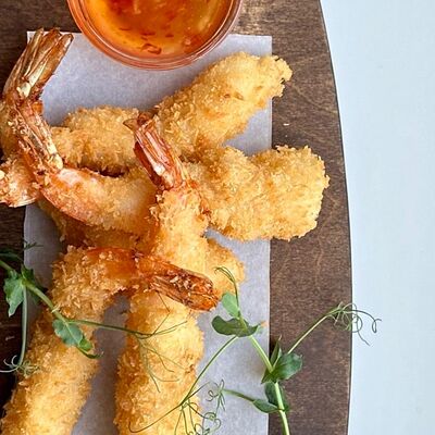 Креветки в темпуре в Crystal по цене 900 ₽