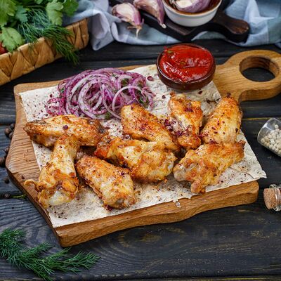 Куриные крылья на мангале в Love lavash по цене 450
