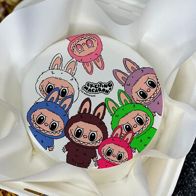 Бенто-торт Labubu друзья в Tort4u по цене 1590 ₽