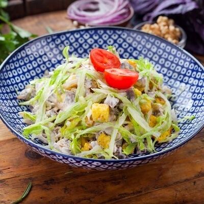 Салат теплый с сердцем в Чача по цене 420 ₽