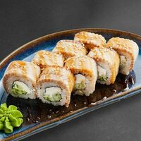 Филадельфия с угрем в TOFU