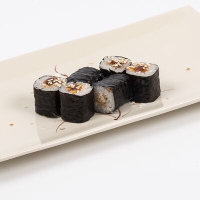 Мини-ролл с угрем в Sushi&wok по цене 359 ₽