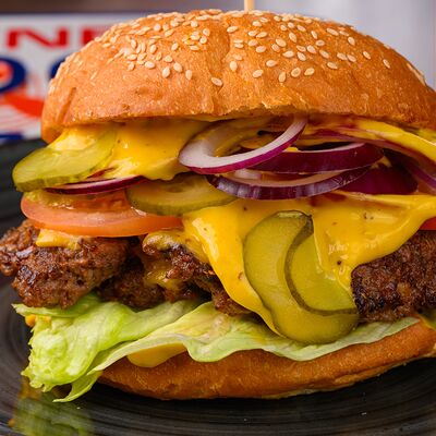 Горчично-медовый бургер в American BBQ по цене 33 р.