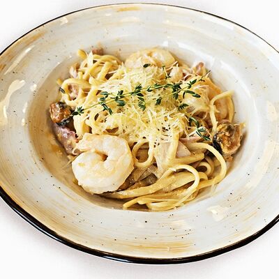 Паста с морепродуктами (остро) в Мерано по цене 590 ₽