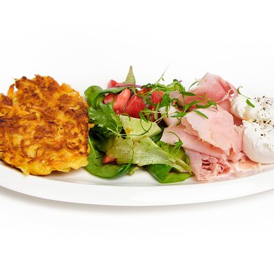Драники с окороком в Ciro bistro по цене 890 ₽