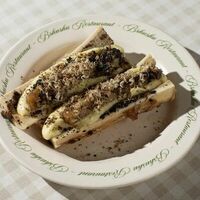 Мозговая кость с картофельным пюре и трюфелем в Bshushu