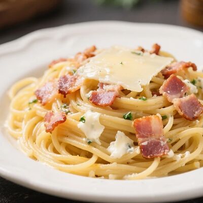 Паста Карбонарав СВОЯ КУХНЯ по цене 658 ₽