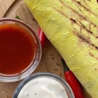 Шаурма сырная с курицей в Шаурма № 1 по цене 500 ₽