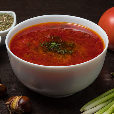 Борщ в У березки по цене 340 ₽