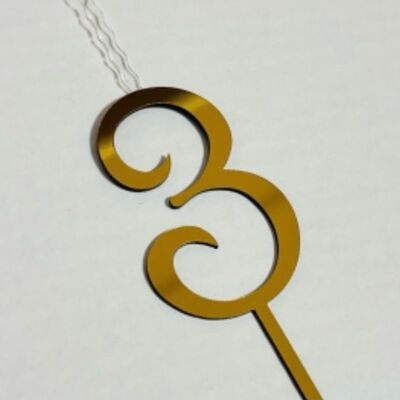 Свеча цифра 3 в Патисари по цене 154 ₽