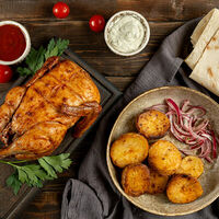 Сет Курица с картофелем в Лаваш36