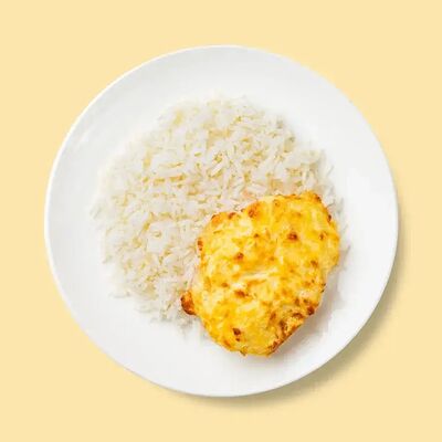 Свинина по-французски с рисом в Шаверно по цене 269 ₽