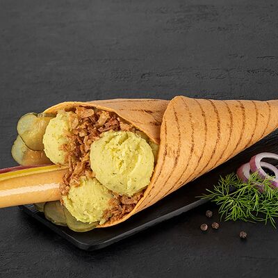 Рулле с куриной колбаской в Stardogs по цене 369 ₽