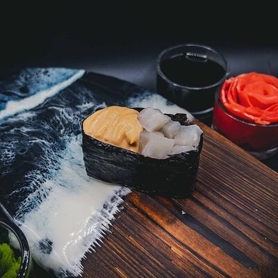 Гункан Спайси окунь в Sushi Time по цене 130 ₽