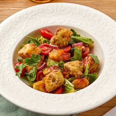 Салат с хрустящими баклажанамив Нино по цене 690 ₽