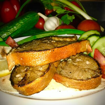 Шашлык из стейка форелив Шашлычный рай по цене 1785 ₽