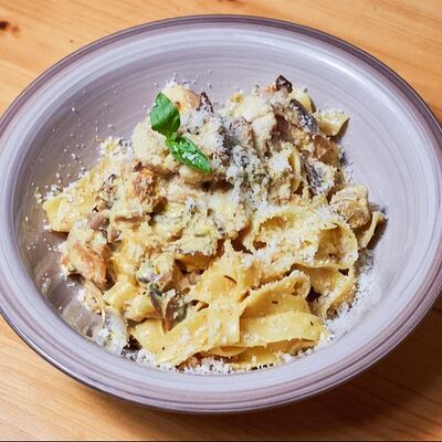 Феттуччине в Дом у дороги по цене 520 ₽