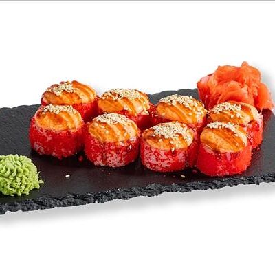 Калифорния запеченная с креветкой в Chicago Pizza по цене 4000 ₸