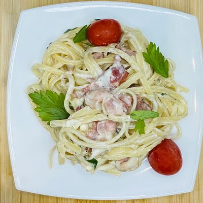 Паста Карбонара в Точка еды по цене 349 ₽