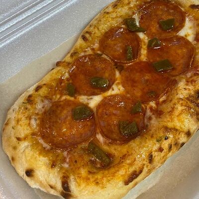 Пиццета Пепперони с халапеньо в ДВА ОТЦА по цене 310 ₽