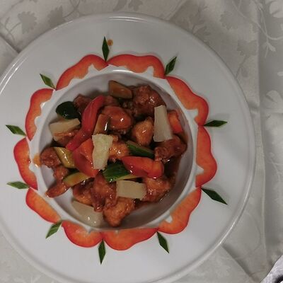 Свинина в кисло-сладком соусе в Харбин по цене 1388 ₽