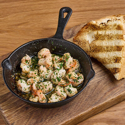 Креветки с чесноком и петрушкой в Клёво по цене 1150 ₽