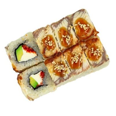 Сливочный угорь в Суши & Гирос по цене 468 ₽