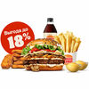 Комбо с Ангус Трюфель в Бургер Кинг по цене 800