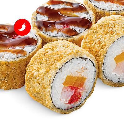 Темпура-ролл с креветкой в MYBOX по цене 465 ₽