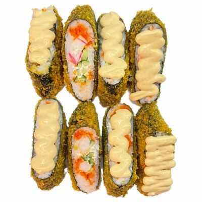 Конвертики с крабом и креветкой в PANDA FOOD по цене 645 ₽