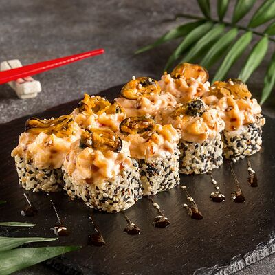 Горячий ролл Гриль Миди в Суши-бар Тунец по цене 359