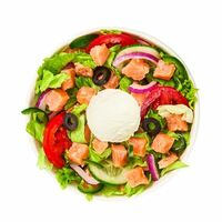 Салат Лосось, крем-чиз в Subway & SUBJOY