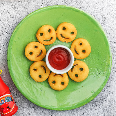 Картофельные смайлики с кетчупом в Mojo по цене 180