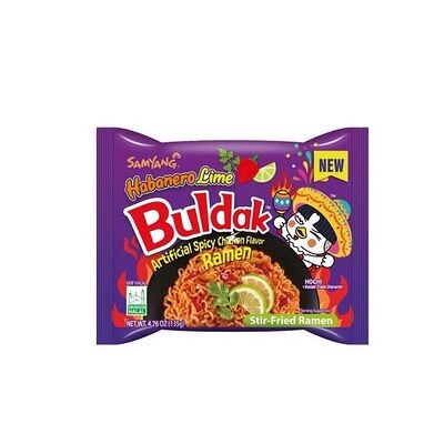 Paмен Samyang Bouldak Хабанеро Лайм в Men Ramen1 по цене 340 ₽