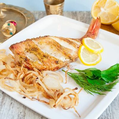 Морской окунь в На абордаж по цене 420 ₽