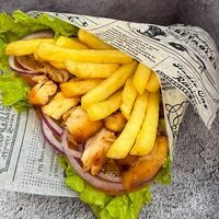 Гирос с курицей в Хлеб соль
